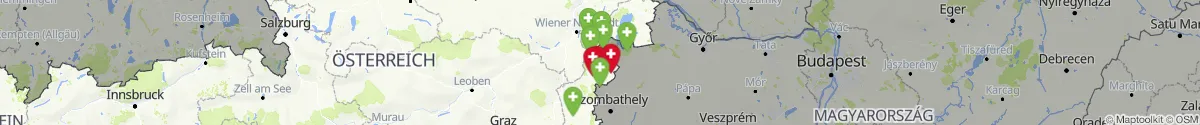Map view for Pharmacies emergency services nearby Nikitsch (Oberpullendorf, Burgenland)